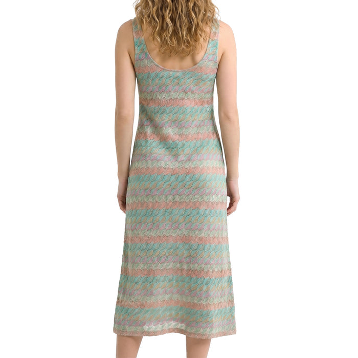 J. Valdi Seychelles Maxi Tank Dress Cover Up 10305 Multi Back