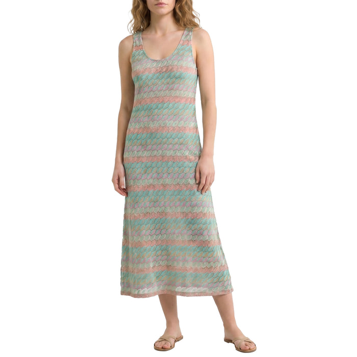 J. Valdi Seychelles Maxi Tank Dress Cover Up 10305 Multi Set