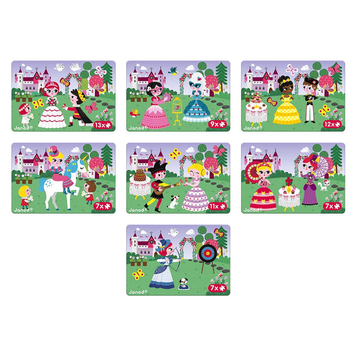 Janod - Magneti'book - Princesses