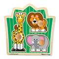 jumbo knob puzzle jungle friends #3375