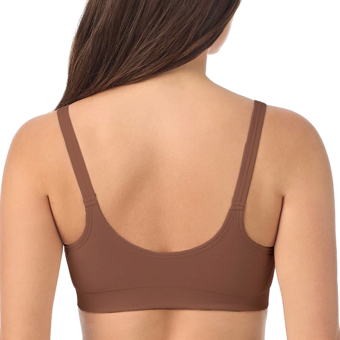 Le Mystere Seamless Comfort Bralette 3317 Cappucino Back