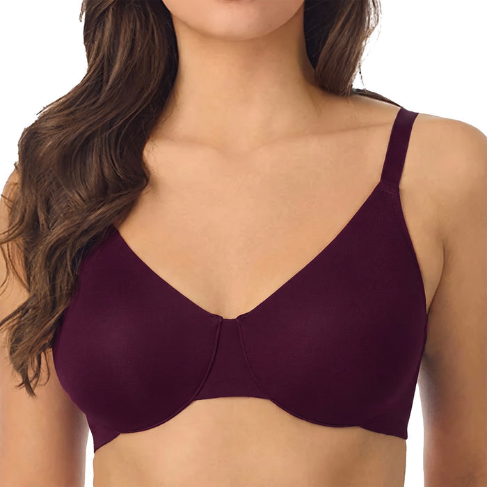 Le Mystere Seamless Comfort Unlined Wireless Bra 6217 Currant Front
