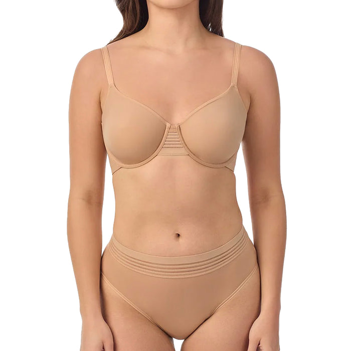Le Mystere Second Skin Minimizer Bra 7721 Natural Set