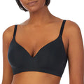 Le Mystere Signature Comfort Wireless Bra 7714 Black Front