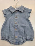 Lightweight Denim Romper