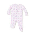 Lil Sis Zipper Ruffle Footie