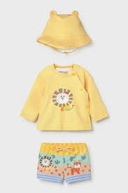 Lion Rashguard Swimsuit + Hat