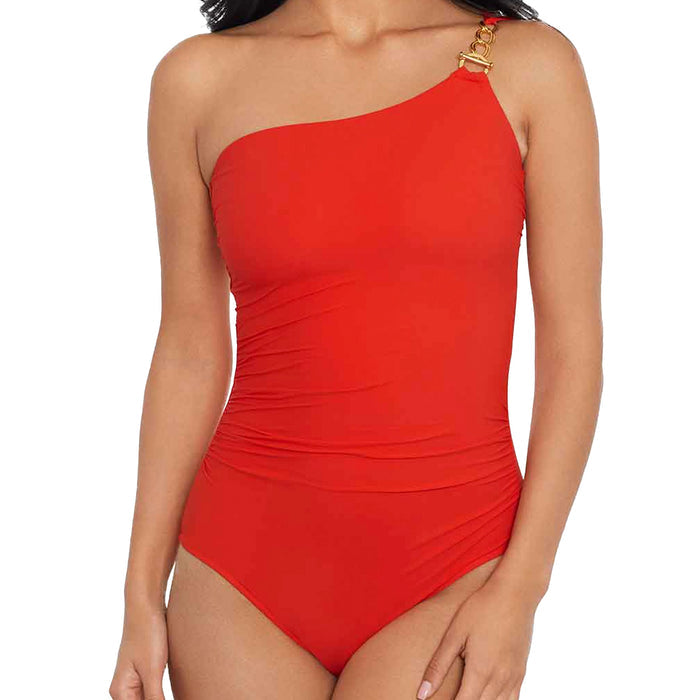 Magicsuit Hyperlink Charlize One‑Piece 6018599 Persimmon Front
