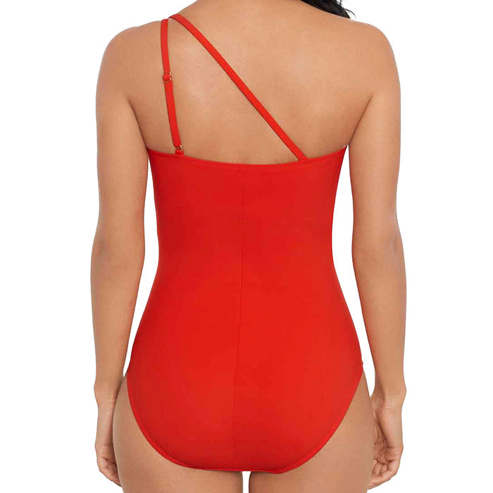 Magicsuit Hyperlink Charlize One‑Piece 6018599 Persimmon Back