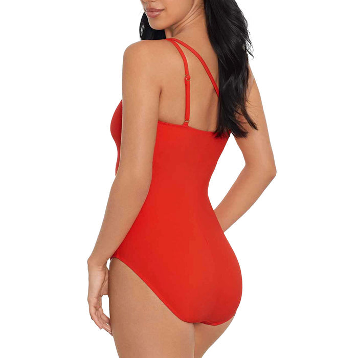 Magicsuit Hyperlink Charlize One‑Piece 6018599 Persimmon Set Side View