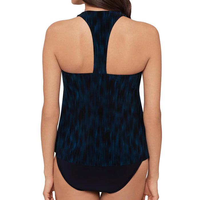 Magicsuit Taylor Tankini Top in Carezza 6660052 - Blue/Multi