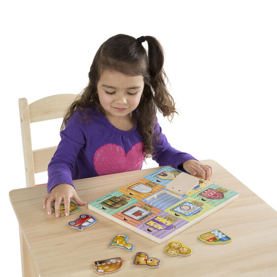 Magnetic Hide & Seek Board