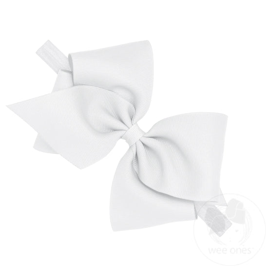 Mini King Classic Bow on a Baby Band- 10 colors