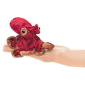 Mini Red Octopus Finger Pupper