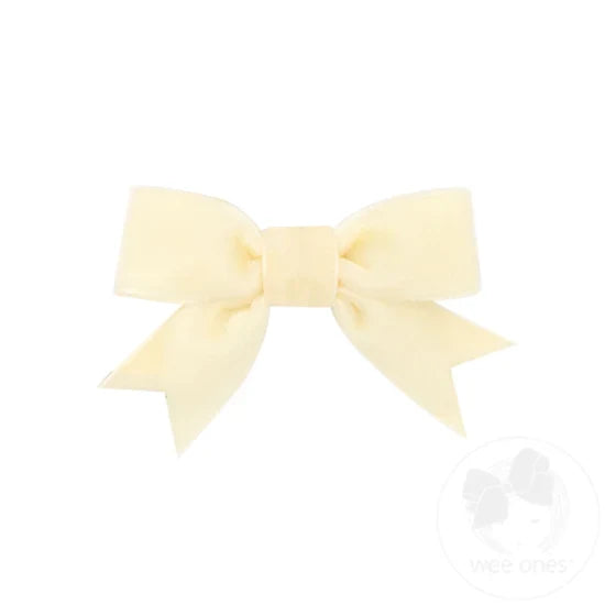 Mini Velvet Fancy Tail Bow