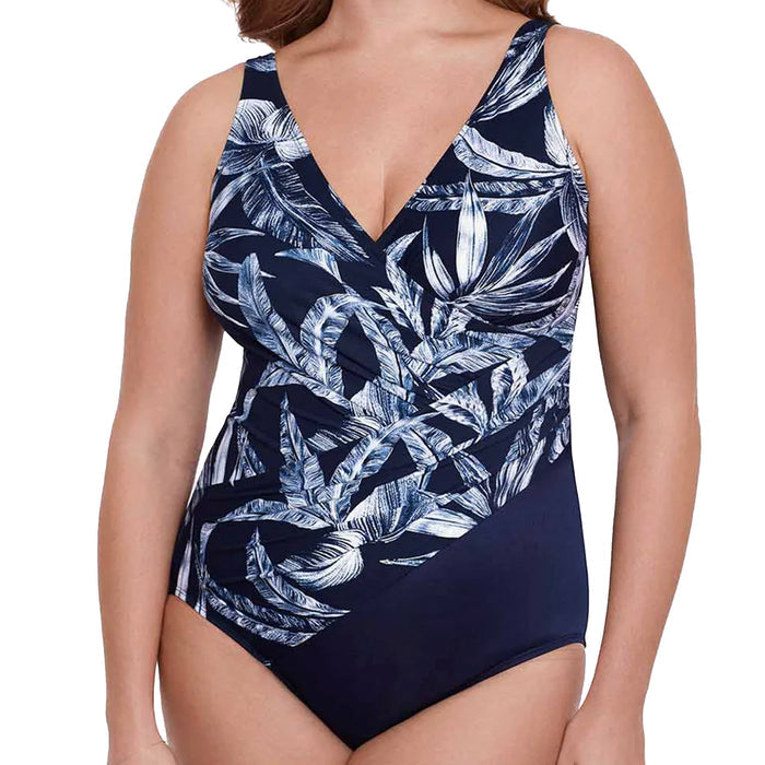 Miraclesuit Oceanus One‑Piece Bathing Suit 6561588W - Tropica Toile
