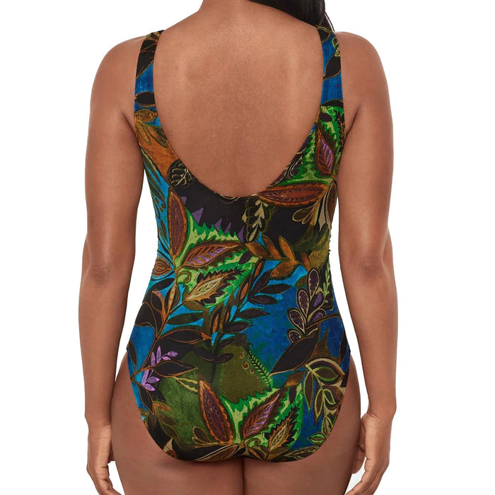 Miraclesuit One Piece in Amazonia 6567297 Blue Multi Back