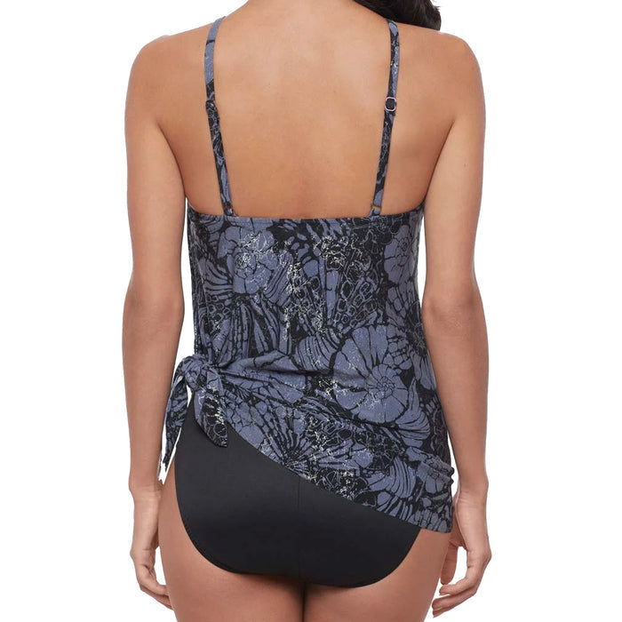 Miraclesuit Parker One-Piece Swimsuit in Shell Beach 6660012 Black Multi Back