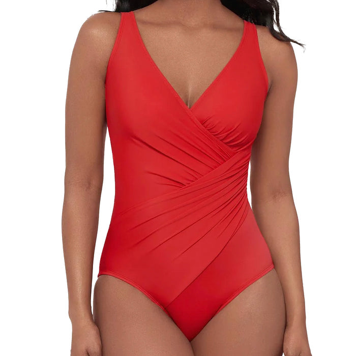 Miraclesuit Solid Oceanus 6512588DDD Poppy Front