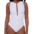 Miraclesuit Swizzle One-Piece Swimsuit 6566197 White Front