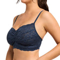 Montelle Cup-Sized Supportive Bralette 9334 Cambridge Blue Front