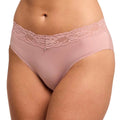 Montelle Essentials High-Cut Brief Panty 9004 Ballet Pink Front