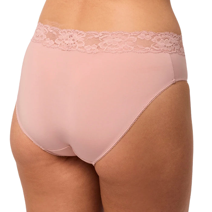 Montelle Essentials High-Cut Brief Panty 9004 Ballet Pink Back