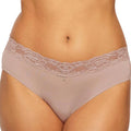 Montelle Essentials High-Cut Brief 9004 Moonshell Front