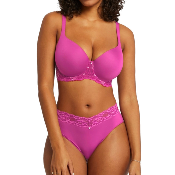 Montelle Essentials High-Cut Brief Panty 9004 Passion Fruit Set