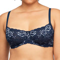 Montelle Flirt Demi Lace Bra 9312 Gemstone Blue Heaven Front