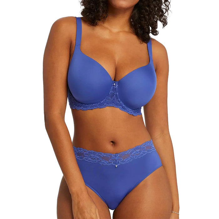 Montelle Pure Plus Full Cup T-Shirt Bra 9320 Sapphire Set