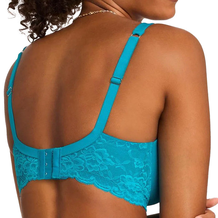 Montelle Pure Plus Full Cup T-Shirt Bra 9320 Turquoise Back