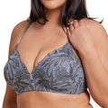 Montelle Silk & Smoke Wire Free Bra 9485 French Floral Front