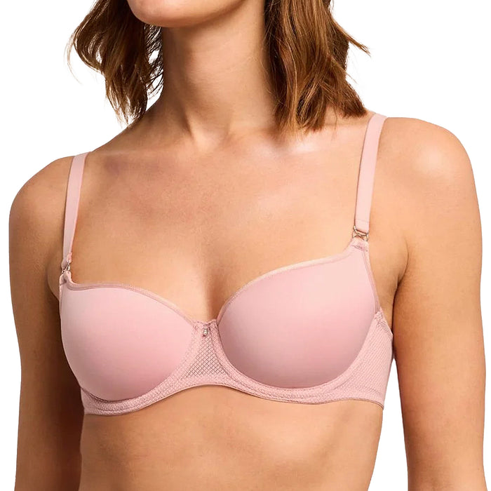 Montelle Spacer Balconette Bra 9360 Ballet Pink Front
