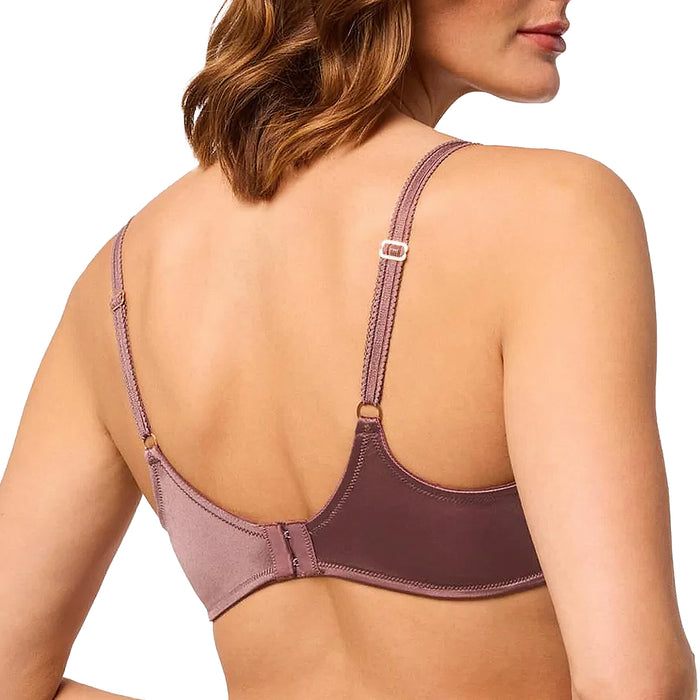 Montelle Spacer Balconette Bra 9702 Woodrose Back