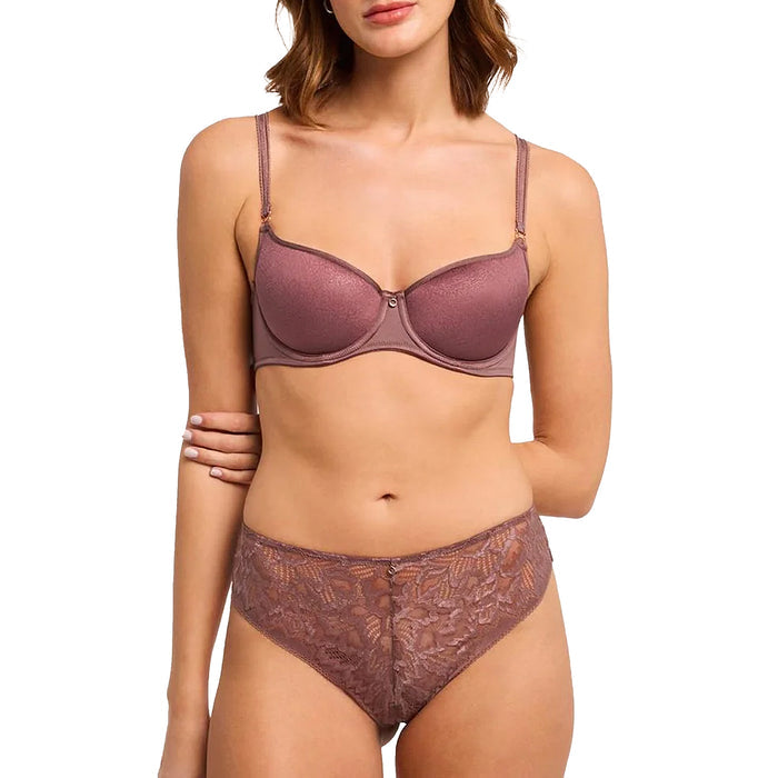 Montelle Spacer Balconette Bra 9702 Woodrose Set