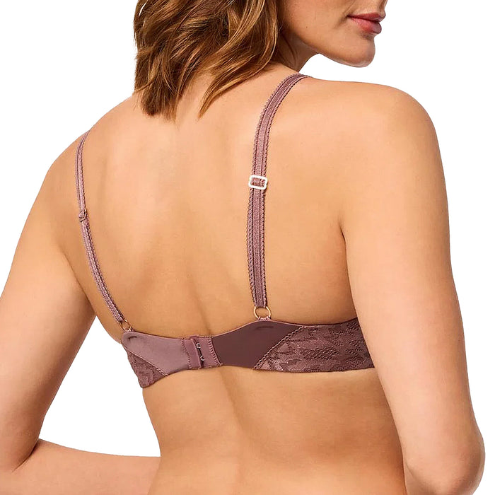Montelle Wire-Free Bra 9703 Woodrose Back