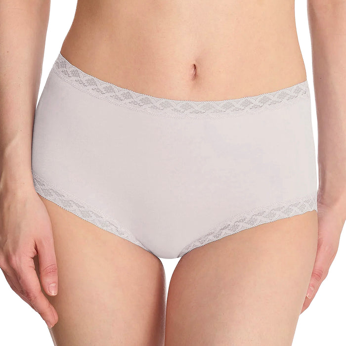 Natori Bliss Cotton Full Brief Panty 755058 Coconut Front