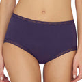Natori Bliss Cotton Full Brief Panty 755058 Dark Wisteria Front