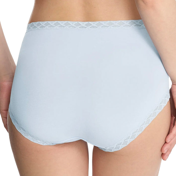 Natori Bliss Cotton Full Brief Panty 755058 Frosted Sky Back