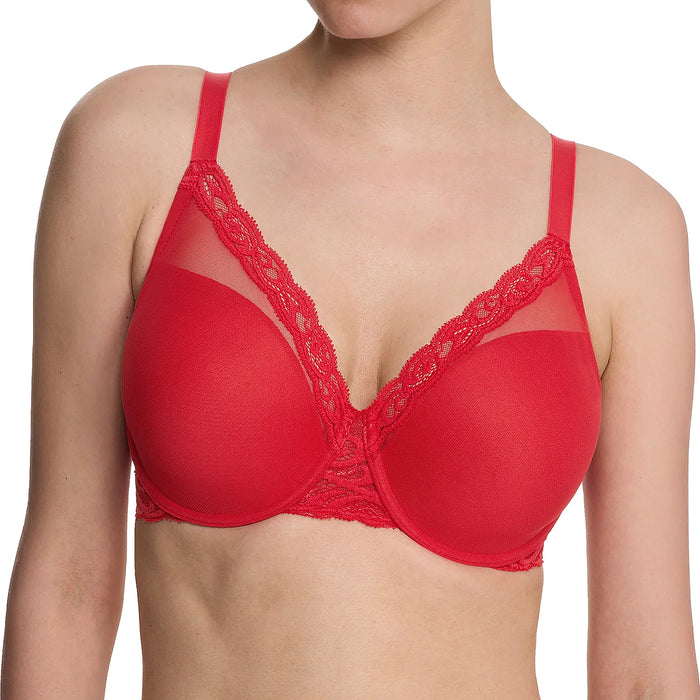 Natori Feathers Full Figure Contour Underwire Bra 741299 Bonfire Front