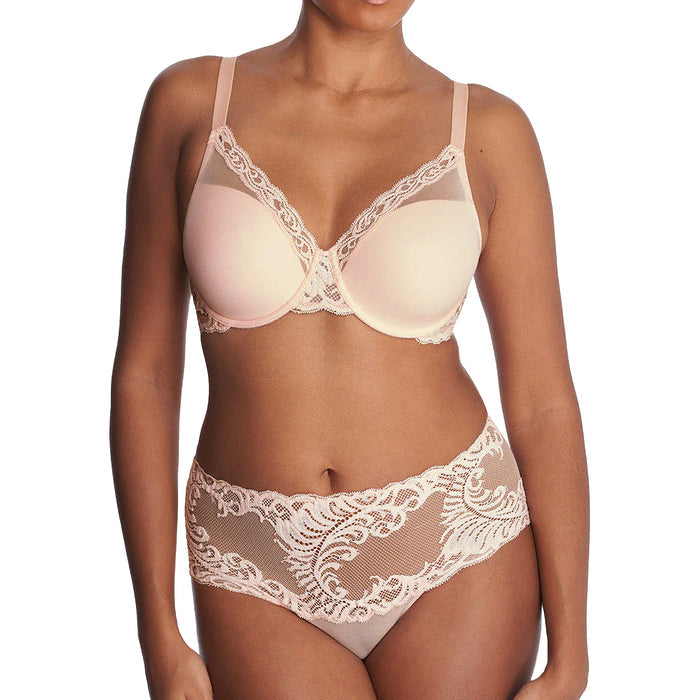 Natori Feathers Girl Brief Panty 756023 Seashell Set