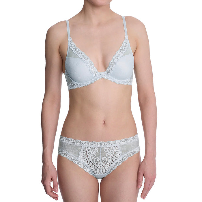 Natori Feathers Hipster Panty 753023 Frosted Sky Set