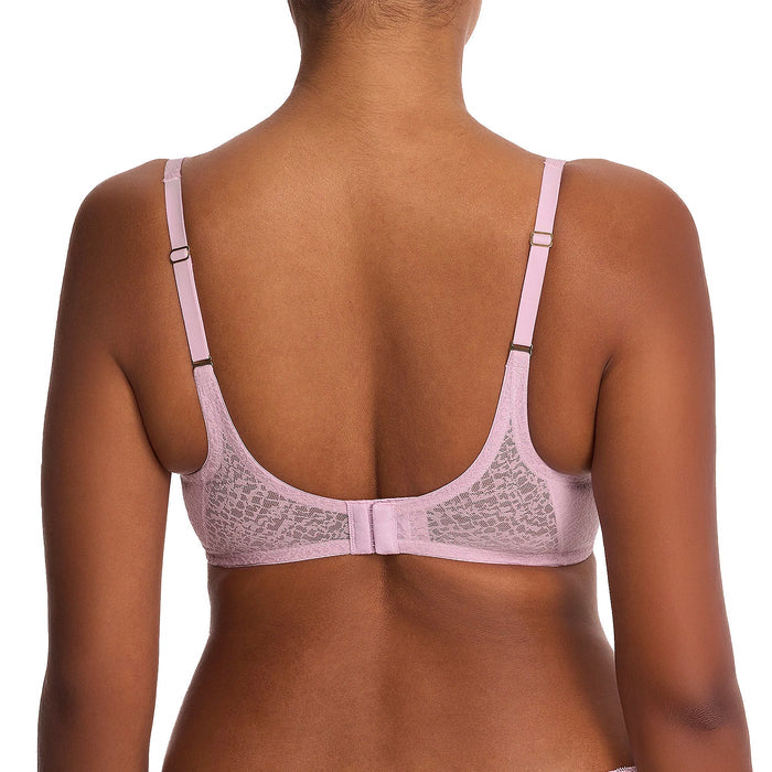 Natori Pretty Smooth Full Fit Underwire Bra 731318 Pink Velvet Back