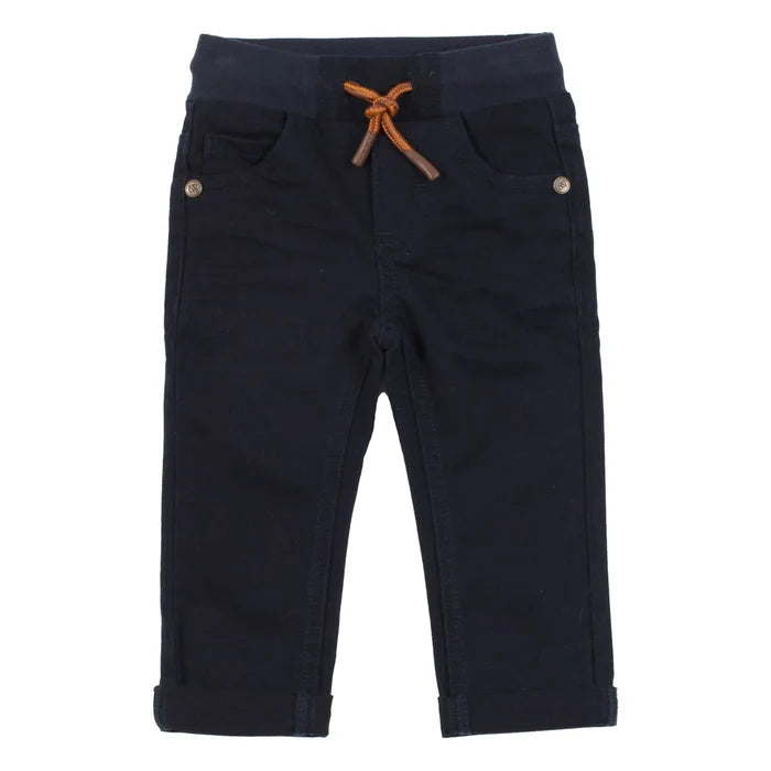 Navy Pull-On pants