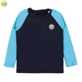 Navy Raglan Sleeve Rashguard