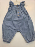 Nova Lightweight Denim Romper