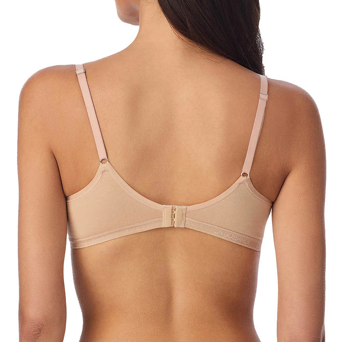 OnGossamer Cabana Cotton Wire Free Push Up Bra G9465 Champagne Back