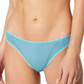 OnGossamer Mesh Hip G Thong 3512 Blue Mist Front