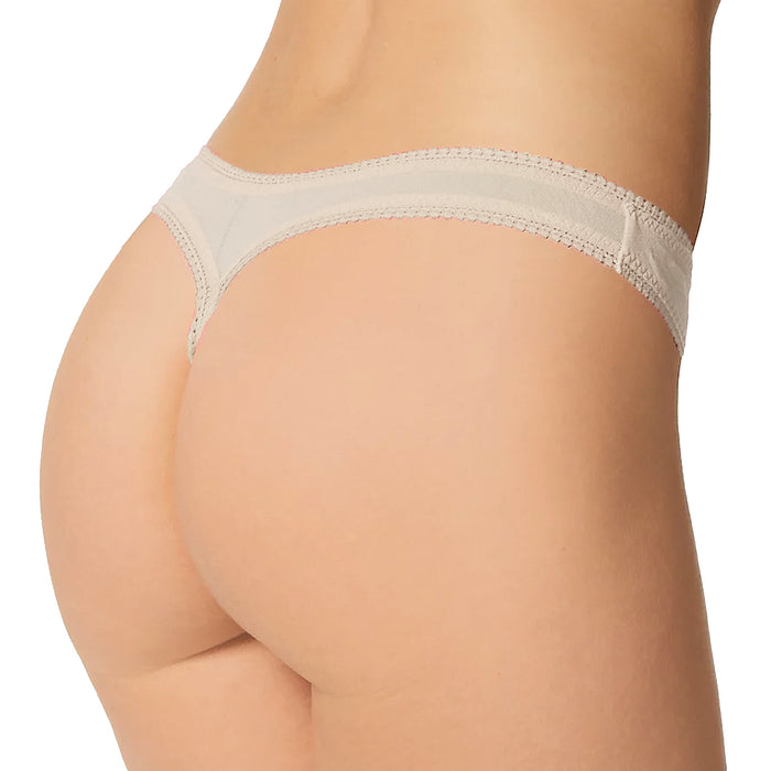 OnGossamer Mesh Hip G Thong 3512 Champagne Back